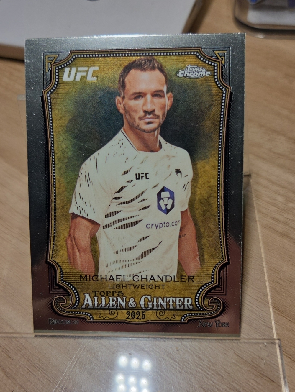 Topps 2025 Chrome Allen & Ginter Trading Card — Michael Chandler
